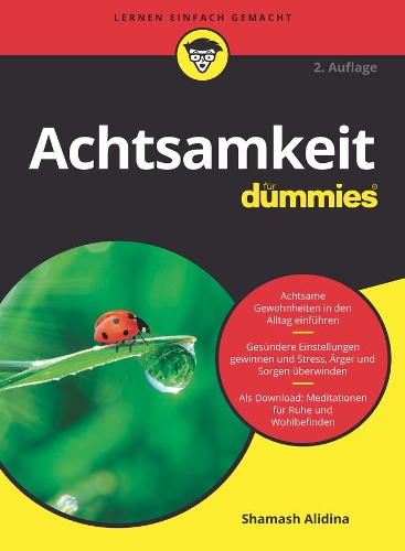 Паперова книга «Achtsamkeit für Dummies», автор Шамаш Алідіна - фото №1