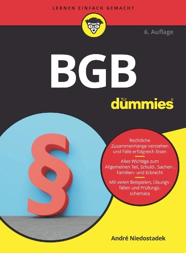 Бумажная книга «BGB für Dummies», автор Андре Нидостадек - фото №1
