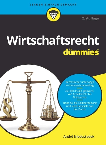 Бумажная книга «Wirtschaftsrecht für Dummies», автор Андре Нидостадек - фото №1