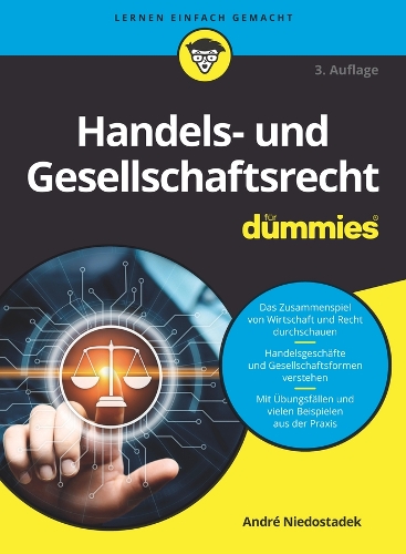 Паперова книга «Handels- und Gesellschaftsrecht für Dummies», автор Андре Нідостадек - фото №1