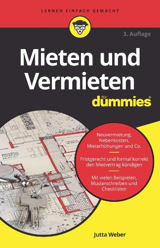 Бумажная книга «Mieten und Vermieten für Dummies», автор Ютта Вебер - фото №1