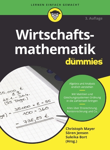 Бумажная книга «Wirtschaftsmathematik für Dummies 3e», автор К. Майер - фото №1