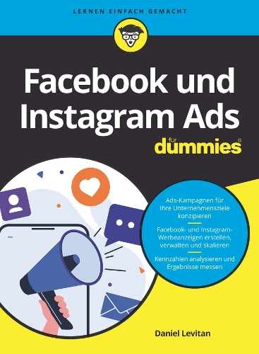 Паперова книга «Facebook und Instagram Ads für Dummies», автор Даніель Левітан - фото №1
