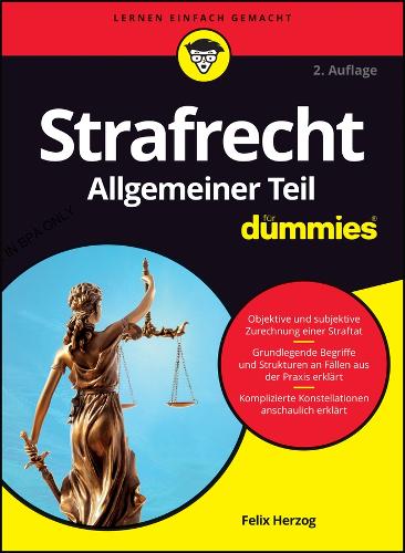 Паперова книга «Strafrecht Allgemeiner Teil für Dummies», автор Фелікс Герцог - фото №1