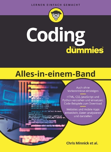 [object Object] «Coding Alles-in-einem-Band für Dummies», авторов Барри Берд, Крис Минник, Ева Холланд, Джон Пол Мюллер, Лука Массарон, Нихил Абрахам - фото №1