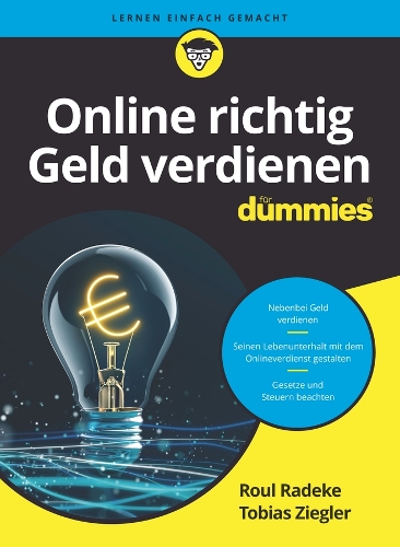 Бумажная книга «Online Geld richtig verdienen für Dummies», авторов Рул Радеке, Тобиас Зиглер - фото №1