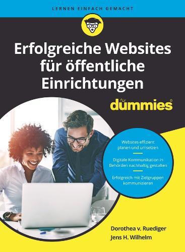 Паперова книга «Erfolgreiche Websites für Öffentliche Einrichtungen für Dummies», авторів Доротея фон Рюдіґер, Єнс Вільгельм - фото №1