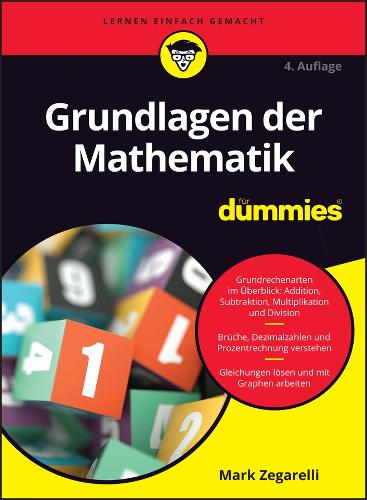 Паперова книга «Grundlagen der Mathematik für Dummies», автор Марк Зегареллі - фото №1