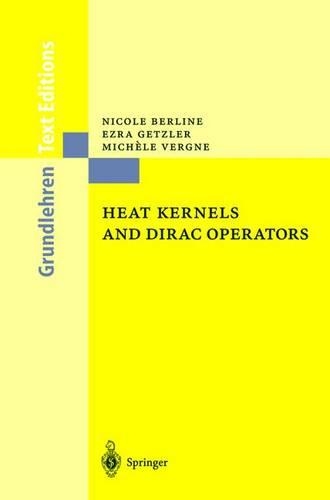 [object Object] «Heat Kernels and Dirac Operators», авторов Эзра Гетцлер, Мишель Вергне, Николь Берлайн - фото №1