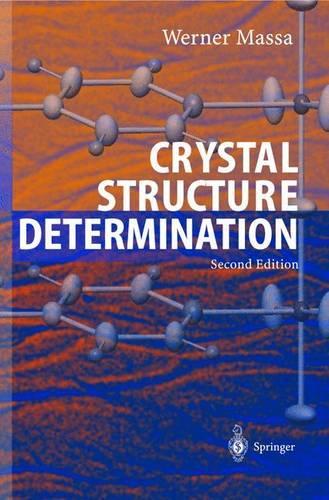 Бумажная книга «Crystal Structure Determination», автор Вернер Масса - фото №1