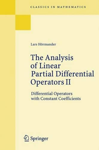 [object Object] «The Analysis of Linear Partial Differential Operators II: Differential Operators with Constant Coefficients», автор Ларс Хёрмандер - фото №1
