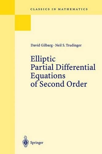 Паперова книга «Elliptic Partial Differential Equations of Second Order», авторів Девід Гілбарг, Ніл С. Трудінгер - фото №1