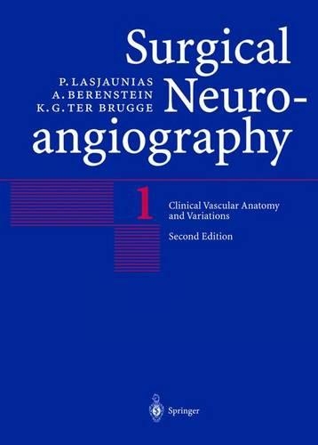 Паперова книга «Clinical Vascular Anatomy and Variations», авторів А. Беренштейн, К. Г. тер Брюгге, П. Ласяуняс - фото №1