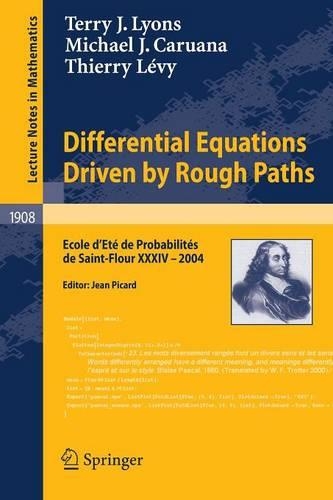 [object Object] «Differential Equations Driven by Rough Paths: Ecole d’Eté de Probabilités de Saint-Flour XXXIV-2004», авторов Майкл Дж. Каруана, Терри Дж. Лайонс, Тьерри Леви - фото №1