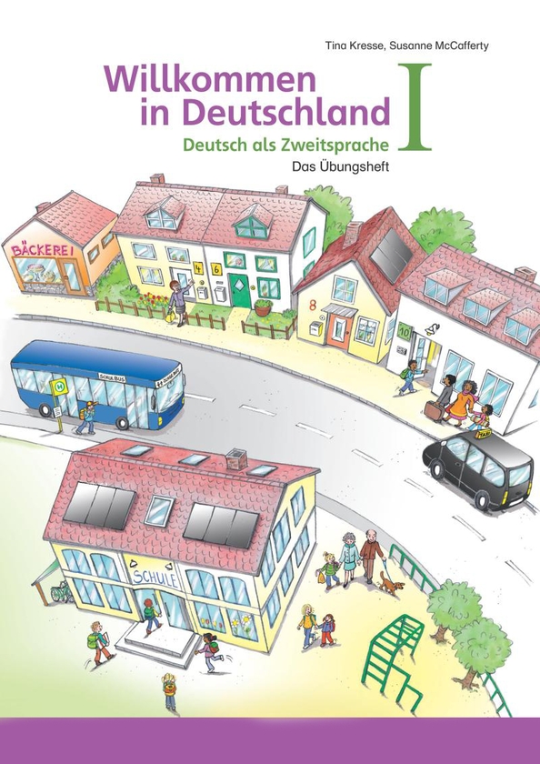 Паперова книга «Willkommen in Deutschland. Deutsch als Zweitsprache I. Das Übungsheft», авторів Тіна Кресе, Сюзанна Маккафферті - фото №1