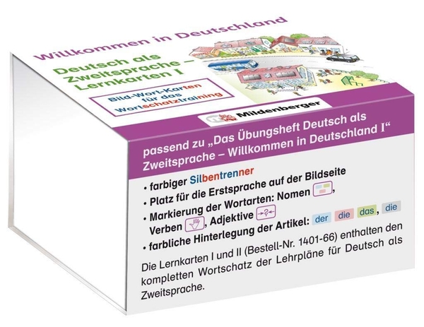 Бумажная книга «Willkommen in Deutschland. Deutsch als Zweitsprache - Lernkarten I», авторов Сюзанна Маккафферти, Тина Крессе - фото №1
