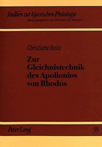 Бумажная книга «Zur Gleichnistechnik Des Apollonios Von Rhodos», автор Кристиана Райц - фото №1