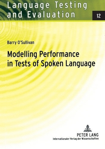 Паперова книга «Modelling Performance in Tests of Spoken Language», автор Баррі О'Салліван - фото №1