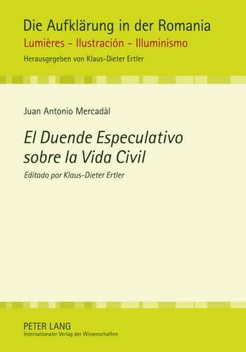 Бумажная книга «El Duende Especulativo Sobre La Vida Civil: Editado Por Klaus-Dieter Ertler», автор Клаус-Дитер Эртлер - фото №1