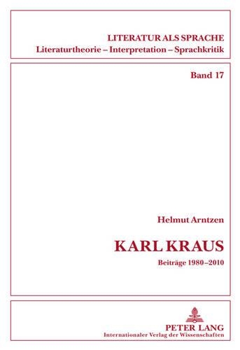 Паперова книга «Karl Kraus: Beitraege 1980-2010», автор Гельмут Арнцен - фото №1