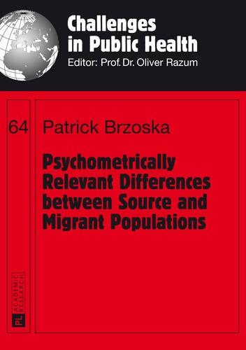 Бумажная книга «Psychometrically Relevant Differences between Source and Migrant Populations», автор Патрик Бжоска - фото №1