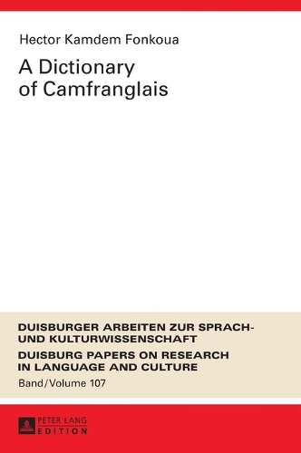 Паперова книга «A Dictionary of Camfranglais», автор Гектор Камдем - фото №1