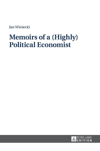 Бумажная книга «Memoirs of a (Highly) Political Economist», автор Ян Винецки - фото №1