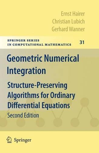 [object Object] «Geometric Numerical Integration: Structure-Preserving Algorithms for Ordinary Differential Equations», авторів Крістіан Любич, Ернст Хайрер, Герхард Ваннер - фото №1