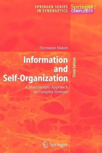 [object Object] «Information and Self-Organization: A Macroscopic Approach to Complex Systems», автор Герман Хакен - фото №1