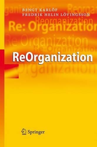 Паперова книга «ReOrganization», авторів Бенгт Карлоф, Фредрік Гелін Левінгссон - фото №1