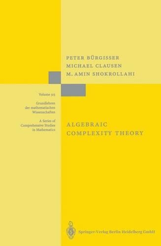 [object Object] «Algebraic Complexity Theory», авторов Майкл Клаузен, Мохаммад А. Шокроллахи, Петер Бюргессер - фото №1