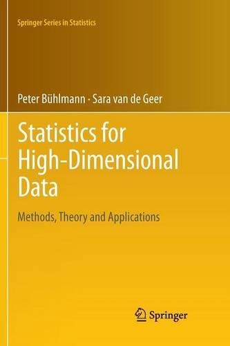 [object Object] «Statistics for High-Dimensional Data: Methods, Theory and Applications», авторів Пітер Бюльманн, Сара ван де Геєр - фото №1