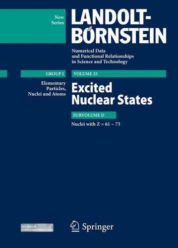 Бумажная книга «Excited Nuclear States - Nuclei with Z = 61-73.», автор Зоя Н. Сороко - фото №1