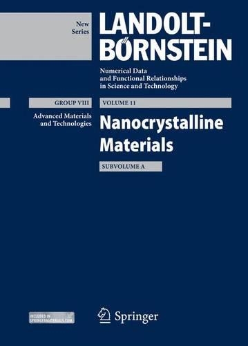 [object Object] «Nanocrystalline Materials, Subvolume A: Advanced Materials and Technologies», автор К. Джега-Маріадассу - фото №1