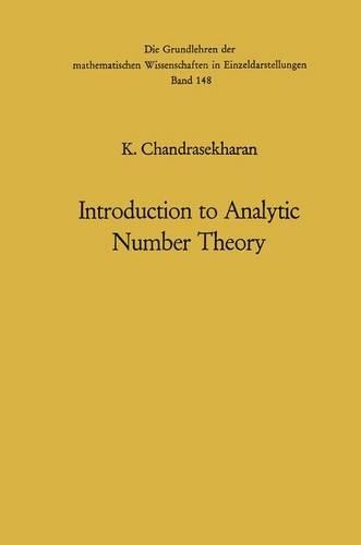 Бумажная книга «Introduction to Analytic Number Theory», автор Комараволу Чандрасекхаран - фото №1