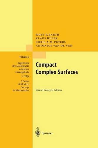 Паперова книга «Compact Complex Surfaces», авторів А. ван де Вен, Кріс Пітерс, К. Хулек, В. Барт - фото №1