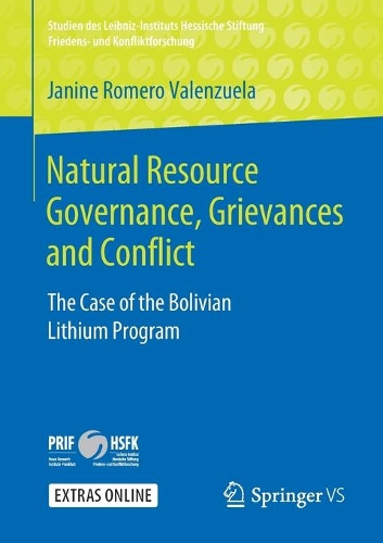 Бумажная книга «Natural Resource Governance, Grievances and Conflict: The Case of the Bolivian Lithium Program», автор Джанин Ромеро Валенсуэла - фото №1