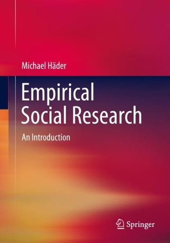 [object Object] «Empirical Social Research: An Introduction», автор Майкл Хэдер - фото №1