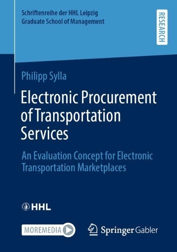 Бумажная книга «Electronic Procurement of Transportation Services: An Evaluation Concept for Electronic Transportation Marketplaces», автор Филипп Силла - фото №1