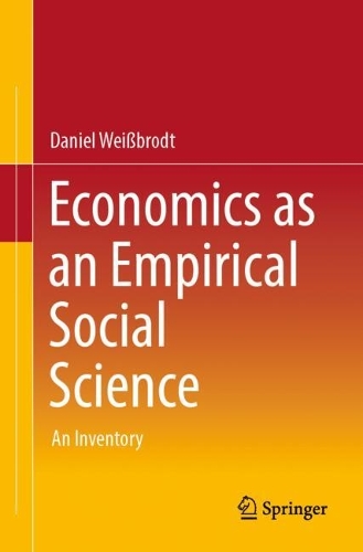 Паперова книга «Economics as an Empirical Social Science: An Inventory», автор Даніель Вайсбродт - фото №1