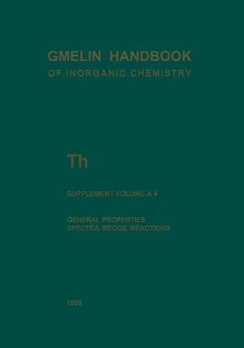 Бумажная книга «Th Thorium: General Properties. Spectra. Recoil Reactions», авторов Базил Канеллакопулос, Бойд В. Вил, Дэниел Дж. Лам, Жан Фуже, Курт Рёсслер, Лоуренс Э. Граймс, Майкл Бикель, Роберт Г. Беренс, Рольф Энглеман - фото №1