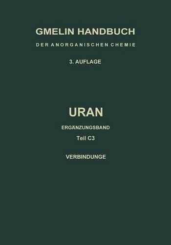 Паперова книга «Uran: Ergänzungsband. Ternäre und polynäre Oxide des Urans», автор Корнеліус Келлер - фото №1
