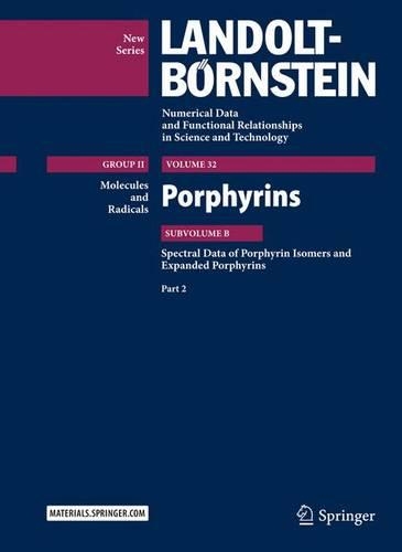 Бумажная книга «Porphyrins - Spectral Data of Porphyrin Isomers and Expanded Porphyrins», автор М.П. Добхал - фото №1