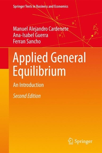 [object Object] «Applied General Equilibrium: An Introduction», авторів Ана-Ізабель Герра, Ферран Санчо, Мануель Алехандро Карденіте - фото №1