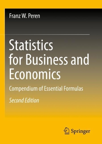 [object Object] «Statistics for Business and Economics: Compendium of Essential Formulas», автор Франц В. Перен - фото №1