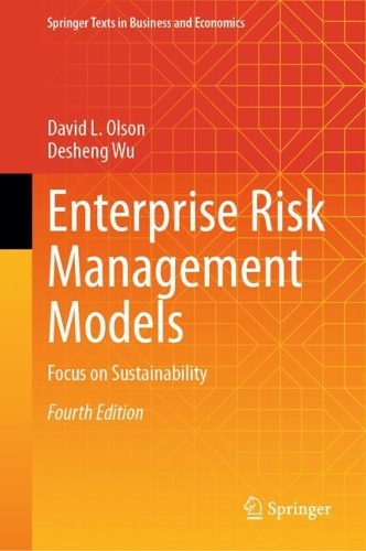 Паперова книга «Enterprise Risk Management Models: Focus on Sustainability», авторів Девід Л. Олсон, Дешенг Ву - фото №1