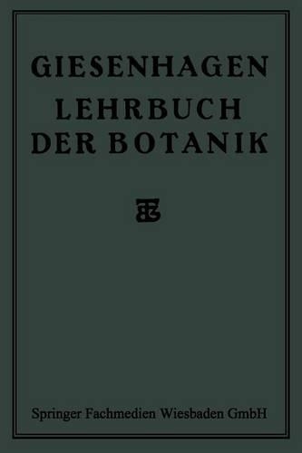 Паперова книга «Lehrbuch der Botanik», автор К. Гізенхаген - фото №1