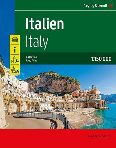 Паперова книга «Italy Road Atlas (1:150,000)», автор Фрейтаг Берндт - фото №1
