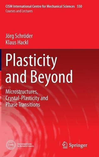 [object Object] «Plasticity and Beyond: Microstructures, Crystal-Plasticity and Phase Transitions», авторів Йорг Шредер, Клаус Хакль - фото №1
