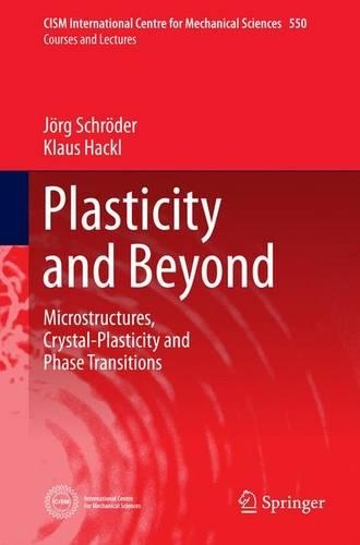 [object Object] «Plasticity and Beyond: Microstructures, Crystal-Plasticity and Phase Transitions», авторів Йорг Шредер, Клаус Хакль - фото №1